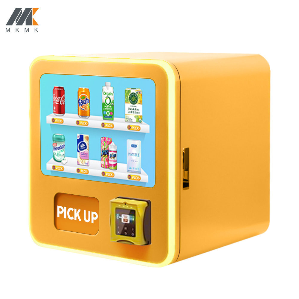 Support customized vending machine packaged food cashless system vending machine coin and banknote operation