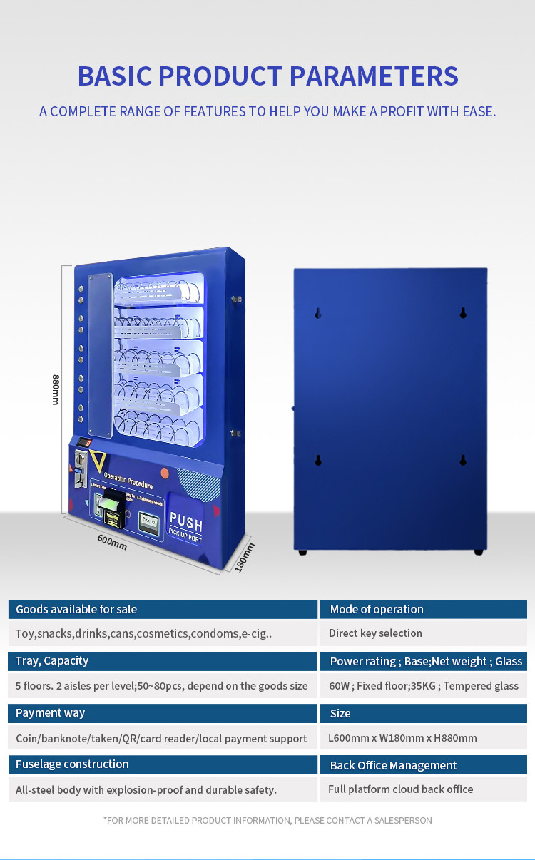 Customized small wall-mounted vending machine at factory price Women's sanitary napkin pad towel vending machine