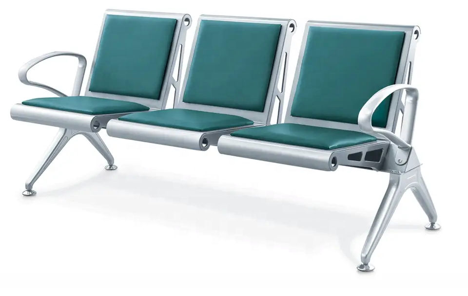 Airport waiting Chair 3 seat bench waiting room chairs for hospital