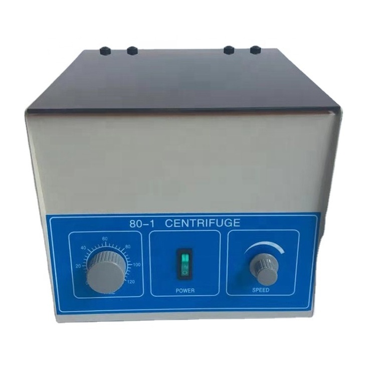 Electronic 80-1 Low Speed 6 8 12 Tubes Buckets Centrifuge for Lab