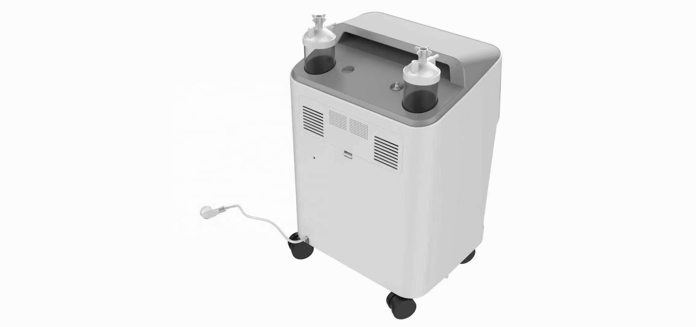 Hospital medical device Portable 10L Oxygen-concentrator machine 5l/ 10 liter dual flow double bottles oxygen concentrator