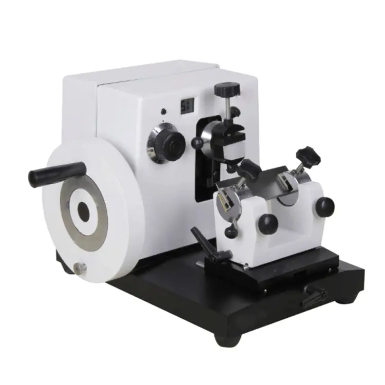 Pathology Equipment KD-202A Microtome Simple Sliding Manual LCD Screen Rotary Microtome with reusable blade