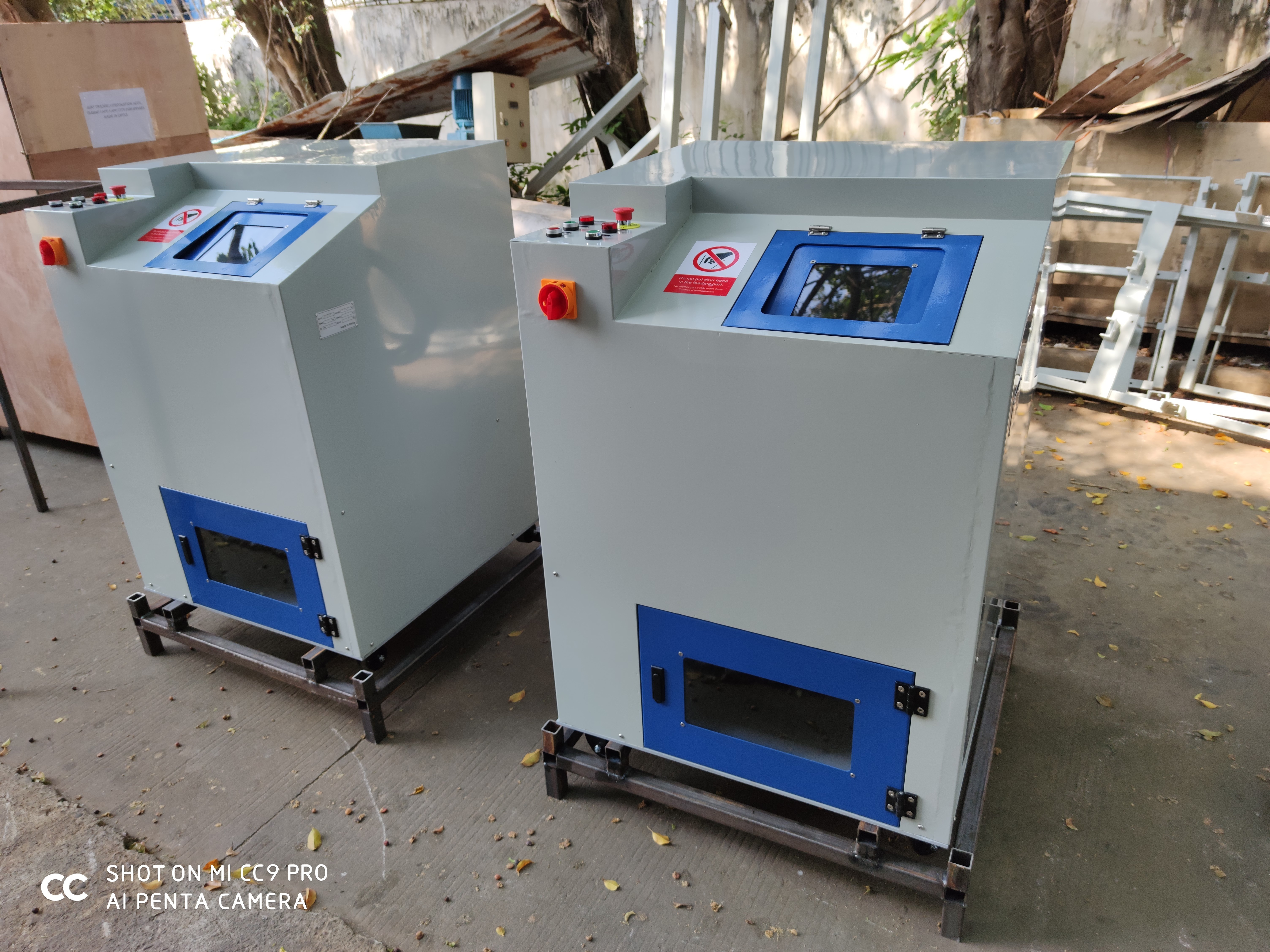 Factory price recycling machine waste crushing hospital waste shredder for hospital use