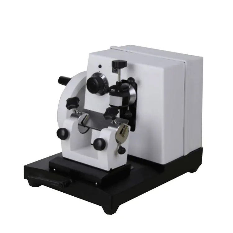 Pathology Equipment KD-202A Microtome Simple Sliding Manual LCD Screen Rotary Microtome with reusable blade