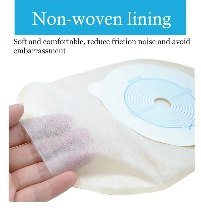 Urostomy Bag with Closure for Stoma Care 45mm Urine Bags For Urinary Incontinence Bedridden Patients