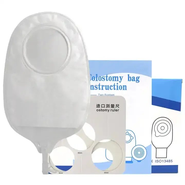 Urostomy Bag with Closure for Stoma Care 45mm Urine Bags For Urinary Incontinence Bedridden Patients