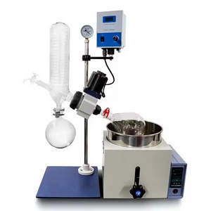 Lab Equipment Desktop Chemical Distiller Device 2L RE-201D Rotary Evaporator for Lab Distillation