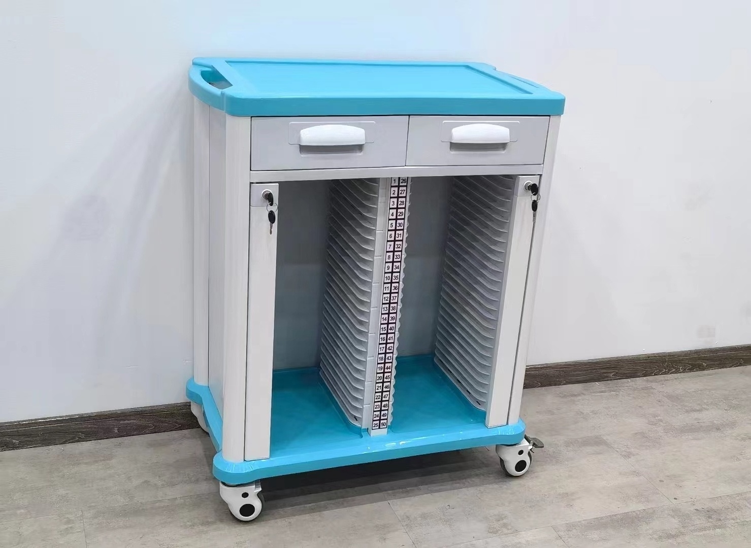 Hospital Mobile File Patient Records Clip Medical Storage Files Casebook Cart Medical Record Case History Trolley Cart