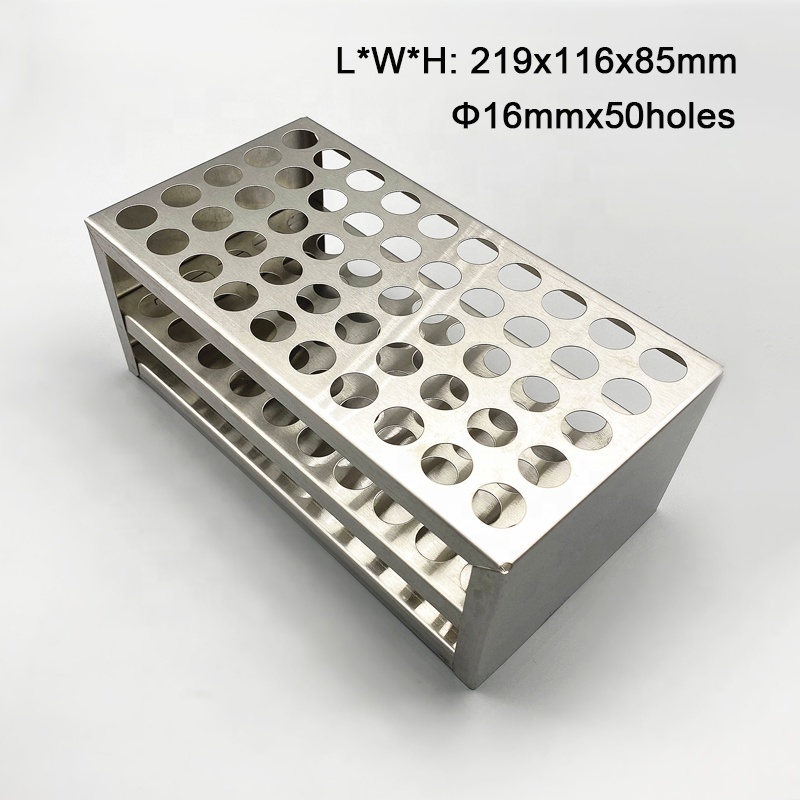 40/6/8/10 wells laboratory stainless steel test tubes holder centrifuge tubes racks