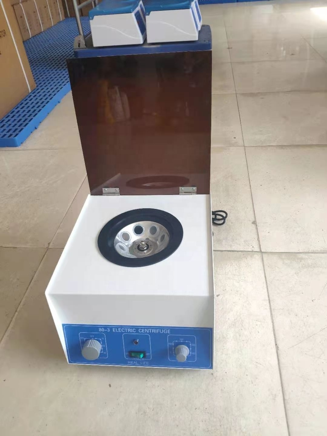 Electronic 80-1 Low Speed 6 8 12 Tubes Buckets Centrifuge for Lab