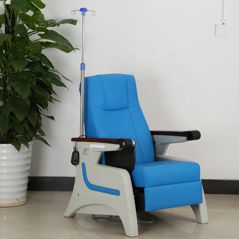 Factory Direct Sale Multi-functional Electric IV Infusion Chair Companion Chair Bed in Hospital