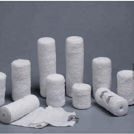 High Quality Crepe Bandage Factory Supply Medical Cotton Elastic Spandex Bandage 7.5 * 4.5m