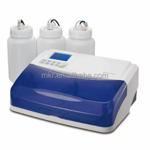 Lab Equipment 96 well plate washing cycle automatic elisa microplate washer machine with incubator optional