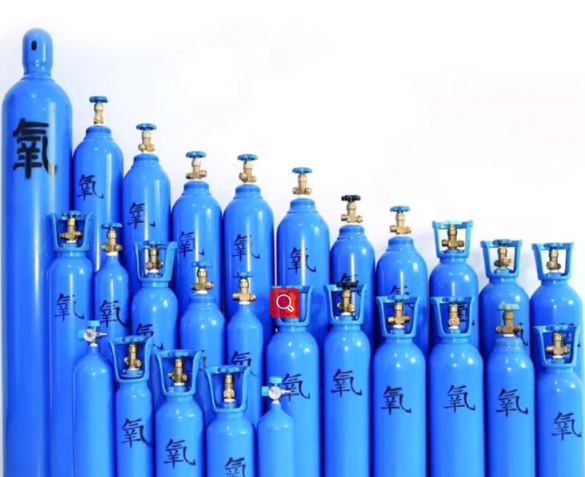 12L 20L 50L  High Pressure Diving Oxygen Gas Tank Oxygen Cylinder for Hospital