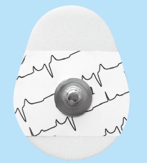 Medical disposable foam cloth ECG EEG electrode pad for adult/child with factory price