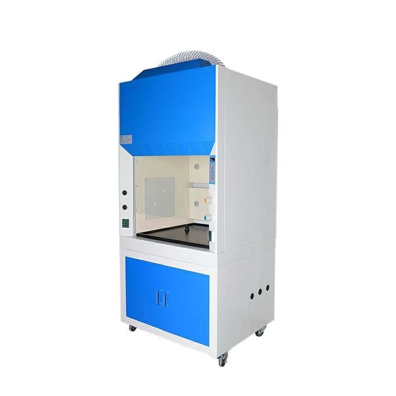 Lab Equipment ducted fume hood Built-in PP blower biological safety cabinet Fume Cupboard with LED Display