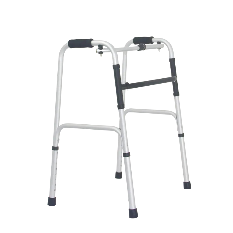 Factory sale aluminum alloy Walking Frame Aluminium Folding Rehabilitation Therapy Supplies Walker