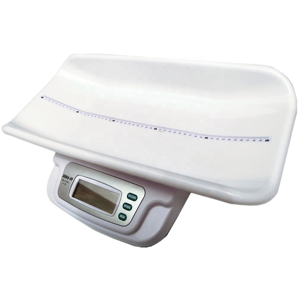 New design LCD screen digital baby scale for measuring height and ...
