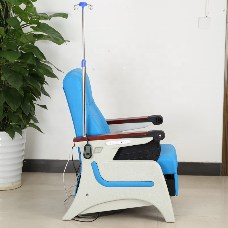 Factory Direct Sale Multi-functional Electric IV Infusion Chair Companion Chair Bed in Hospital