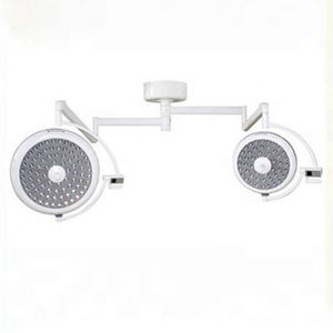 factory cheap price medical 700/700 700/500 Ceiling Double Dome Shadowless Operating Lamps LED Surgical Light theatre lamp