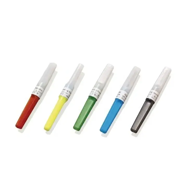 Medical Disposable Blood Collection 18-23G Pen Type Multi-sample Vacuum Needle Blood Drawing Needles Venous Blood Collection