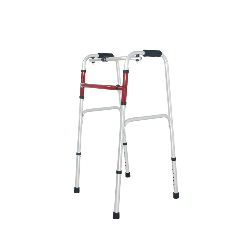 Factory sale aluminum alloy Walking Frame Aluminium Folding Rehabilitation Therapy Supplies Walker