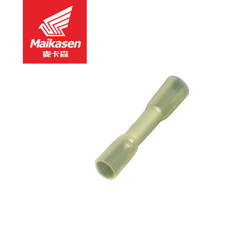 Maikasen Electrical Marine Automotive heat shrinkable butt joint Splice Wire Cable Crimp Connector