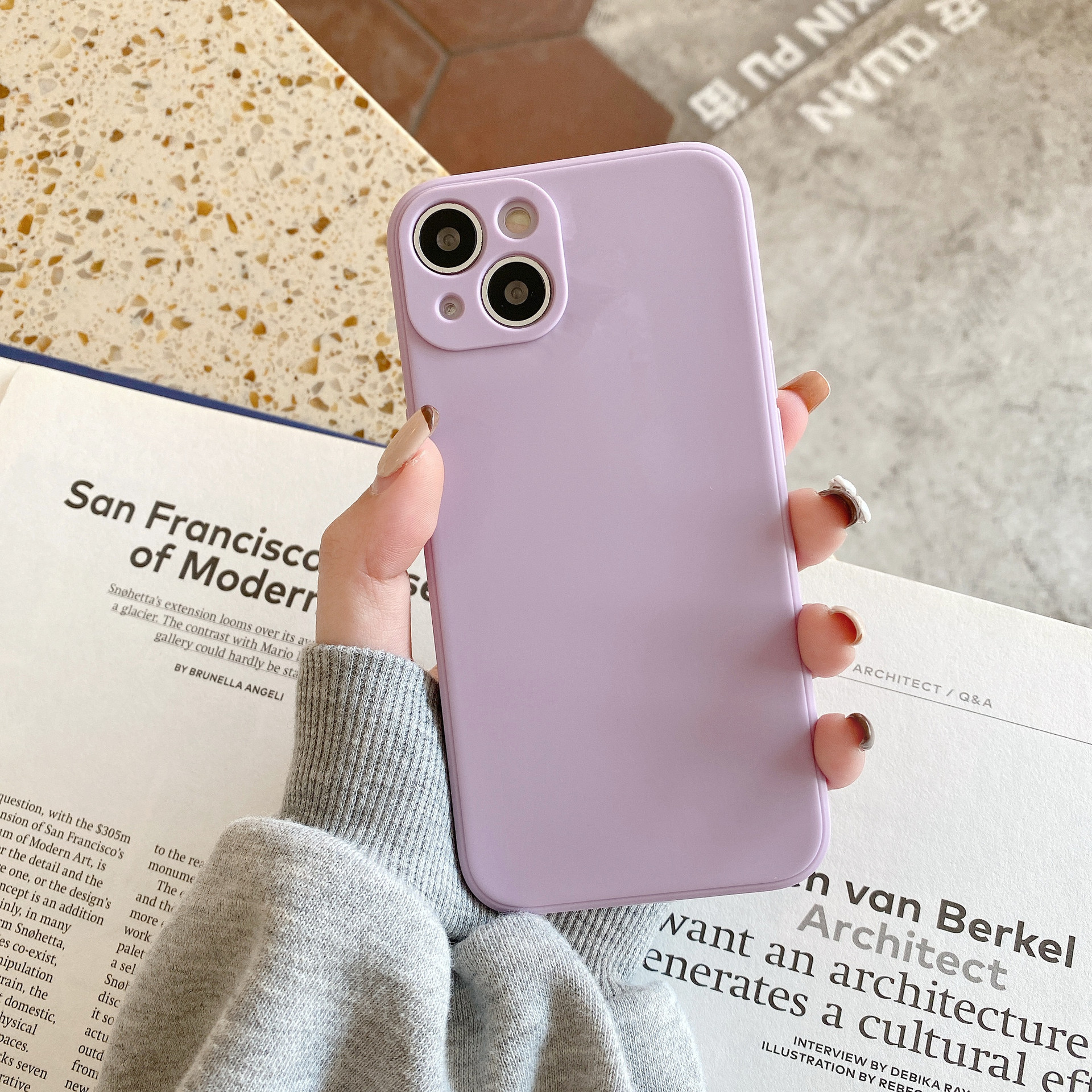 Luxury Liquid Silicone Phone Case For iPhone 15 Pro 14 Plus 13 12 mini 11 XS Max XR 7 8 SE Colourful Matte Protective Back Cover