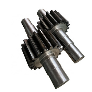 Custom Forged Large Gear Shaft Main Drive Propeller Shaft High Quality Big Pinion Shaft