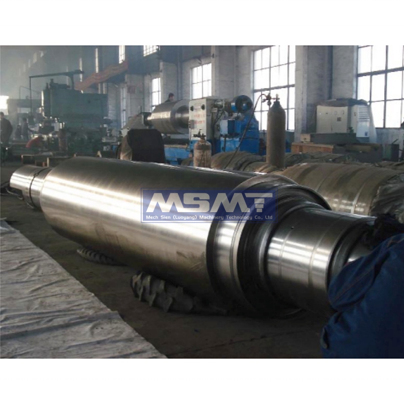 42crmo Large Roller Shaft Mining forging steel eccentric roller main shaft Roller Shaft