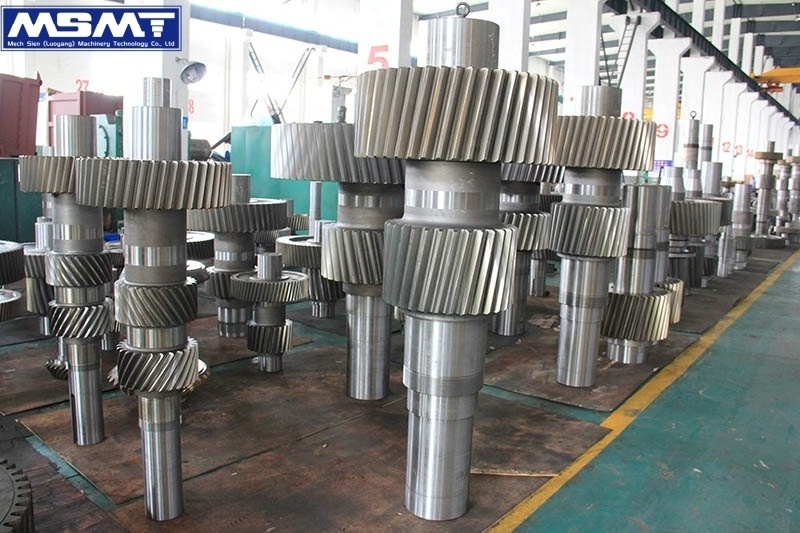 Custom Forged Large Gear Shaft Main Drive Propeller Shaft High Quality Big Pinion Shaft