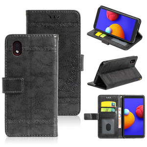 Luxury Slim Fit Premium Leather Cover Wallet Case for Samsung Galaxy A10e A20s A40 A50 A60 A70 A80