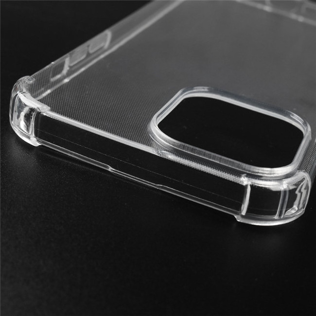 Transparent Phone Case For iPhone11 Pro Max XS XR X 8 Plus 6s 7 Plus TPU Protective Shockproof Soft TPU Clear Cover