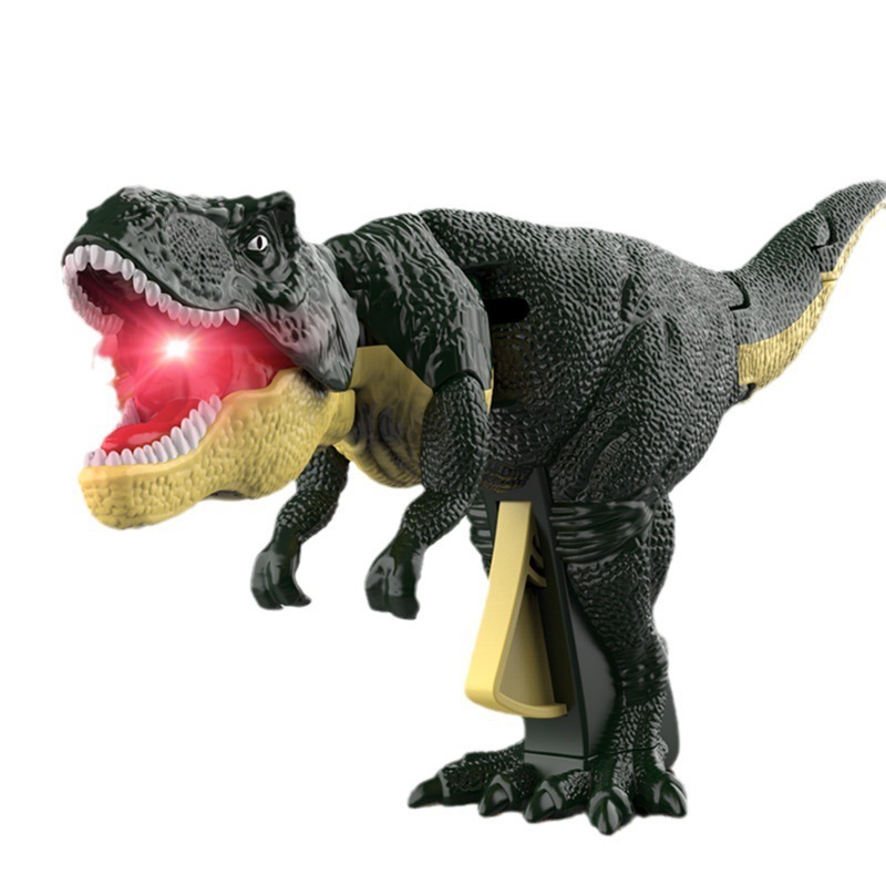 Tiktok hot selling grabber the Tyrannosaurus rex dinosaur toy with light sound Decompression toy pet interactive & movement toys