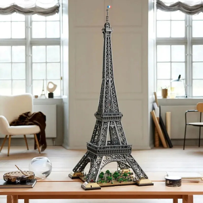 10001pcs  Compatible 10307 Architecture Pairs Eiffel Tower building block for kids Model kits Creator Expert toy bricks