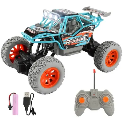 1:20 High Speed Racing Off-Road Vehicle RC Car With Led Lights Radio Remote Control Cars Shock Absorption Boys Toys Car