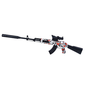 Customized Color AK47 Sniper Rifle Plastic Pellet Airsoft Guns Water Gel Adult Electric Outdoor Gel Ball Blaster Toy Gun