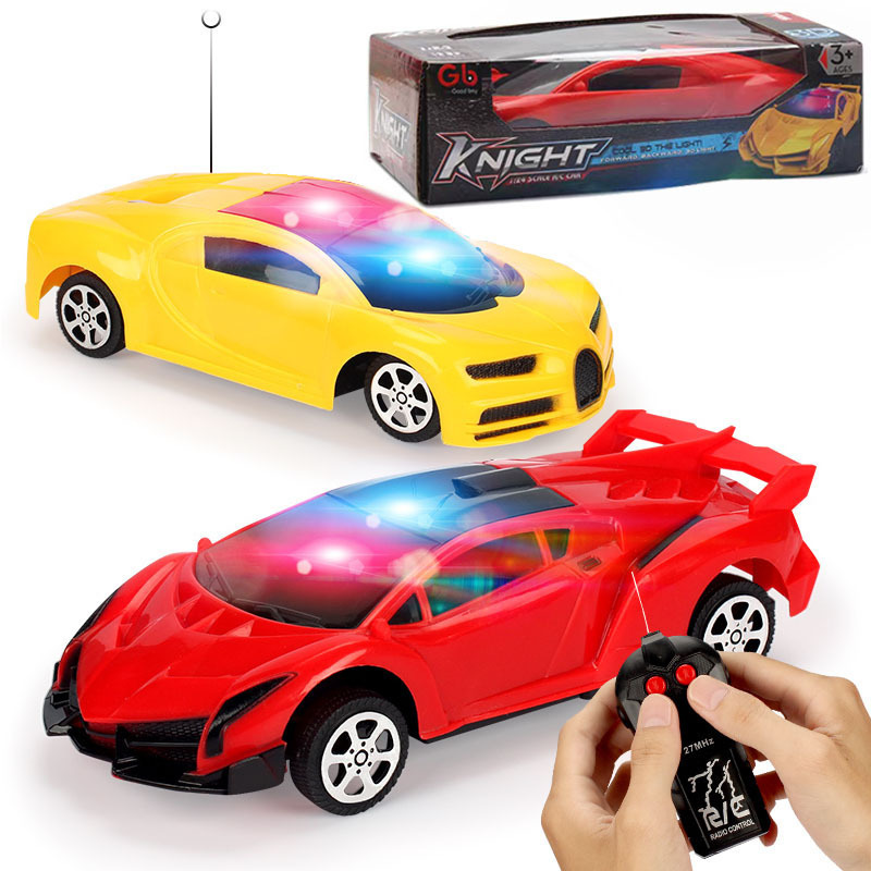 1:24 Mini Kids Remote Control Car Lambo Bugattii Model Car Toy with LED Light Rechargeable Remote Control Sports Car