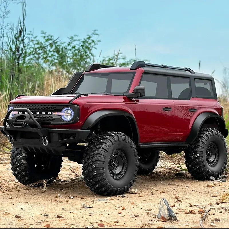 Rc 4x4 1:10 Bronco R1001 Full Scale Radio-controlled Model Car Simulation Climbing Off-road Big Toy Car Boy Gift