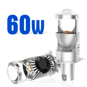 9~32V Low Beam 60W High Beam 70W 18000Lm Recessed Linear Led Spotlight With Anti Glare Lens  Car Headlight