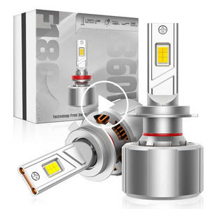 2023 XENPLUS F180 Super High Power 360W 55000LM 6500K 4570 Chip H1 H7 H8 H9 H11 9005 9006 9012 Led Headlight Bulbs