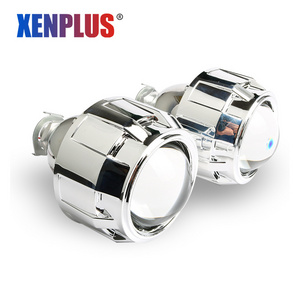 Xenplus Car HID Light Conversion Kit H1 12V 35W Mini Xenon Headlight Automatic Bi HID Projector Lens