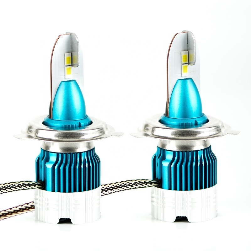 2023 new Led auto lamp MI2 12v 50W 6000LM 6000k high low beam H4 led headlight kit