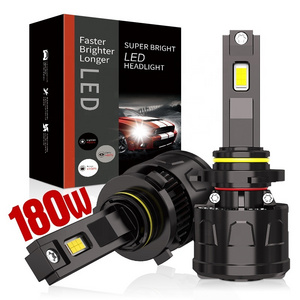 XENPLUS CA4 180W 45000LM 6500K H1 H4 H7 H11 9005 9006 9012 Super Bright LED Headlights H7 Headlight Bulb