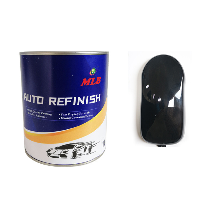 High Quality 1K Black Paint for Car Automotive Painting Manufacturer Refinish Car Colors Paint Auto Paint with Good Price