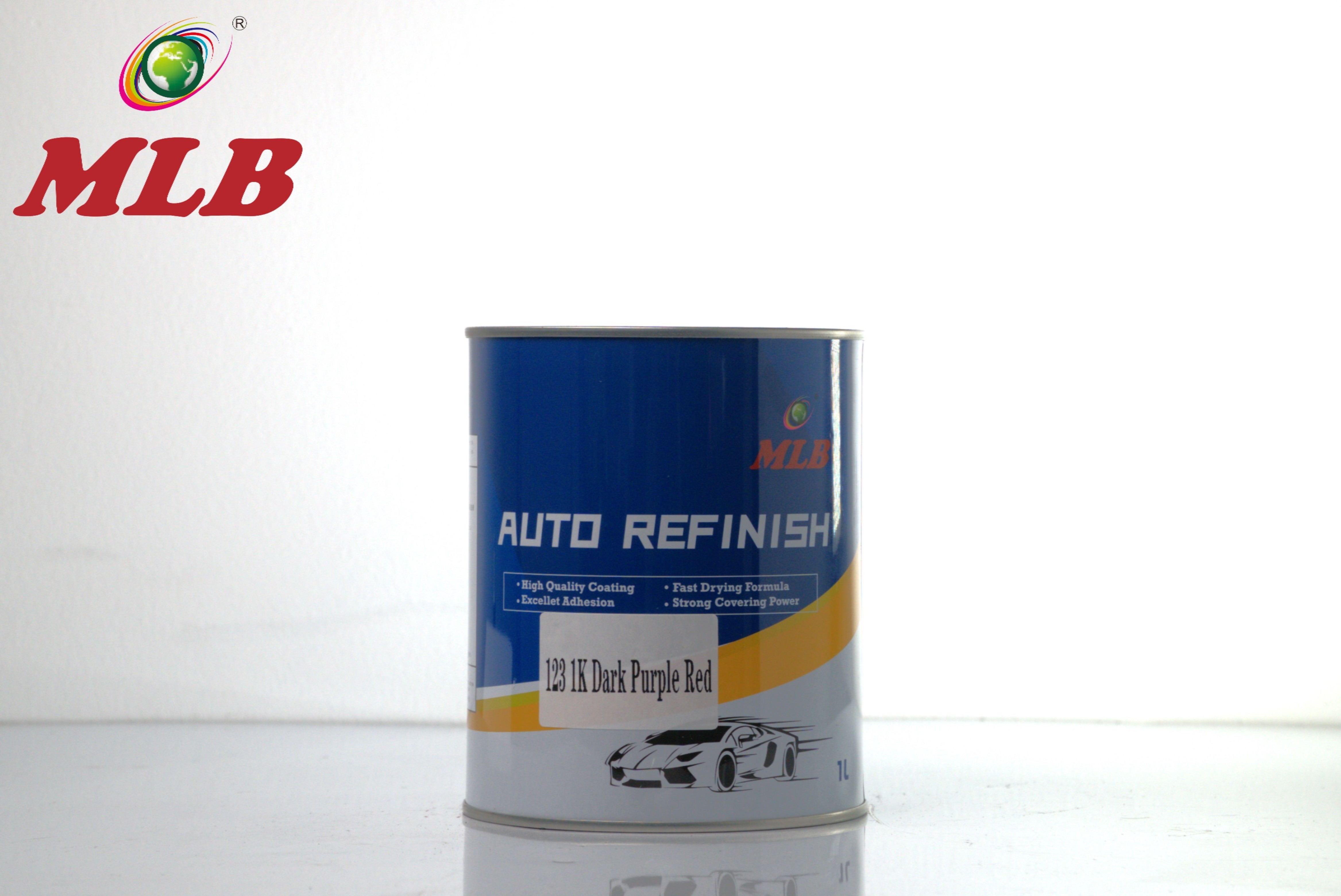 124 1K Bright Red Automotive Acrylic resin 1K Car Paint Pearl Basecoat Auto Paint refinish