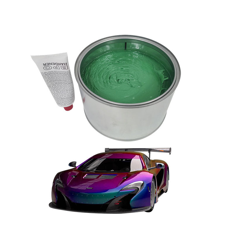 Wholesale Protective Automotive Polyester Green Fiberglass Putty Auto Body Filler