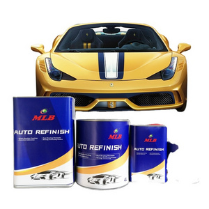 Auto Lacquer Acrylic Solvent Silver Color Automotive Paint Coating Spray 1K/2K Base Coat Car Paint