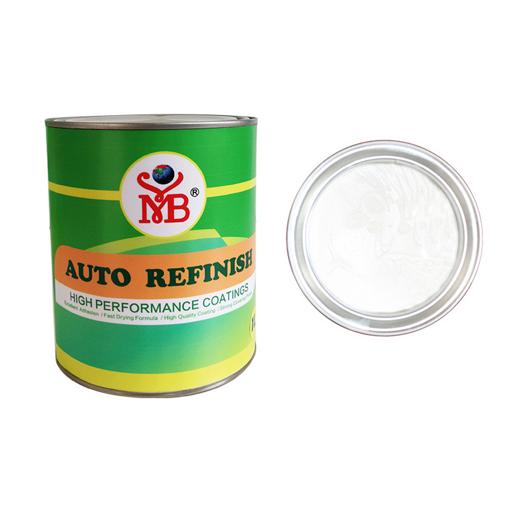 Auto Lacquer Acrylic Solvent Silver Color Automotive Paint Coating Spray 1K/2K Base Coat Car Paint