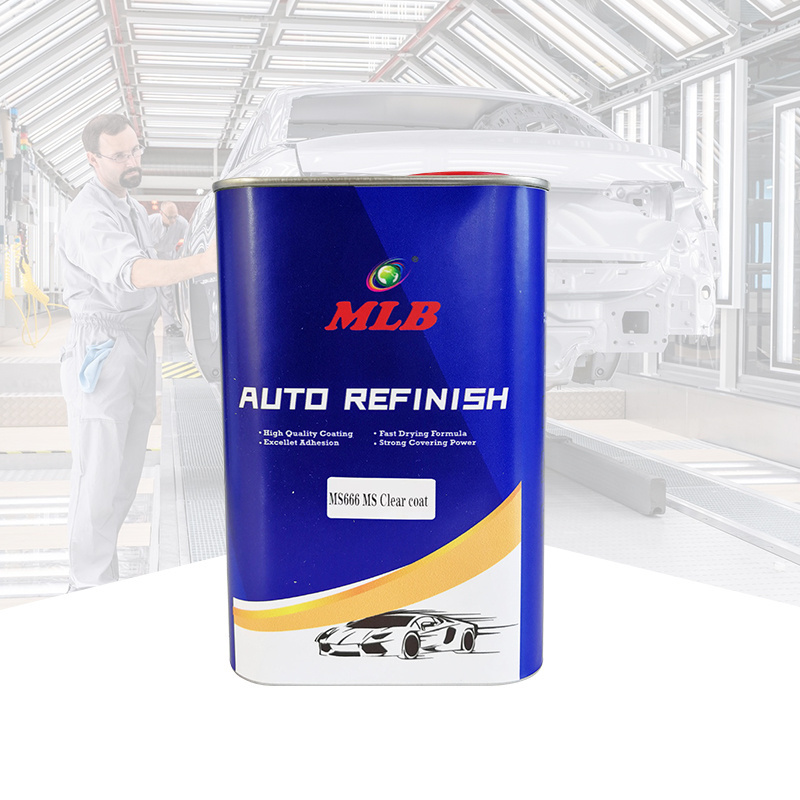 Transparent 2K Ultra Fast Drying Varnish Auto Spray Clear Paint Super Fast Dry Automotive Clear Coats